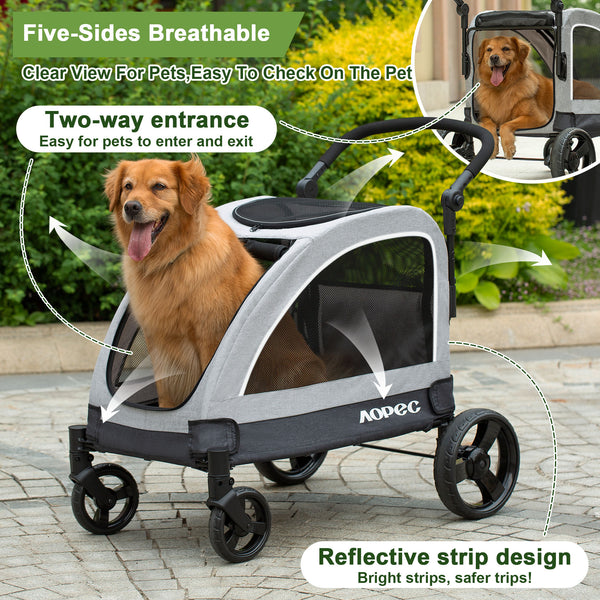 Heavy Duty Large Dog Stroller