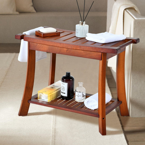 Teak Shower Chair Stool